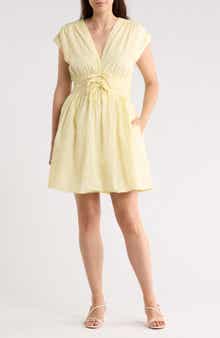 CeCe V-Neck Multi Tie Dress