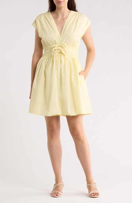 CeCe V-Neck Multi Tie Dress