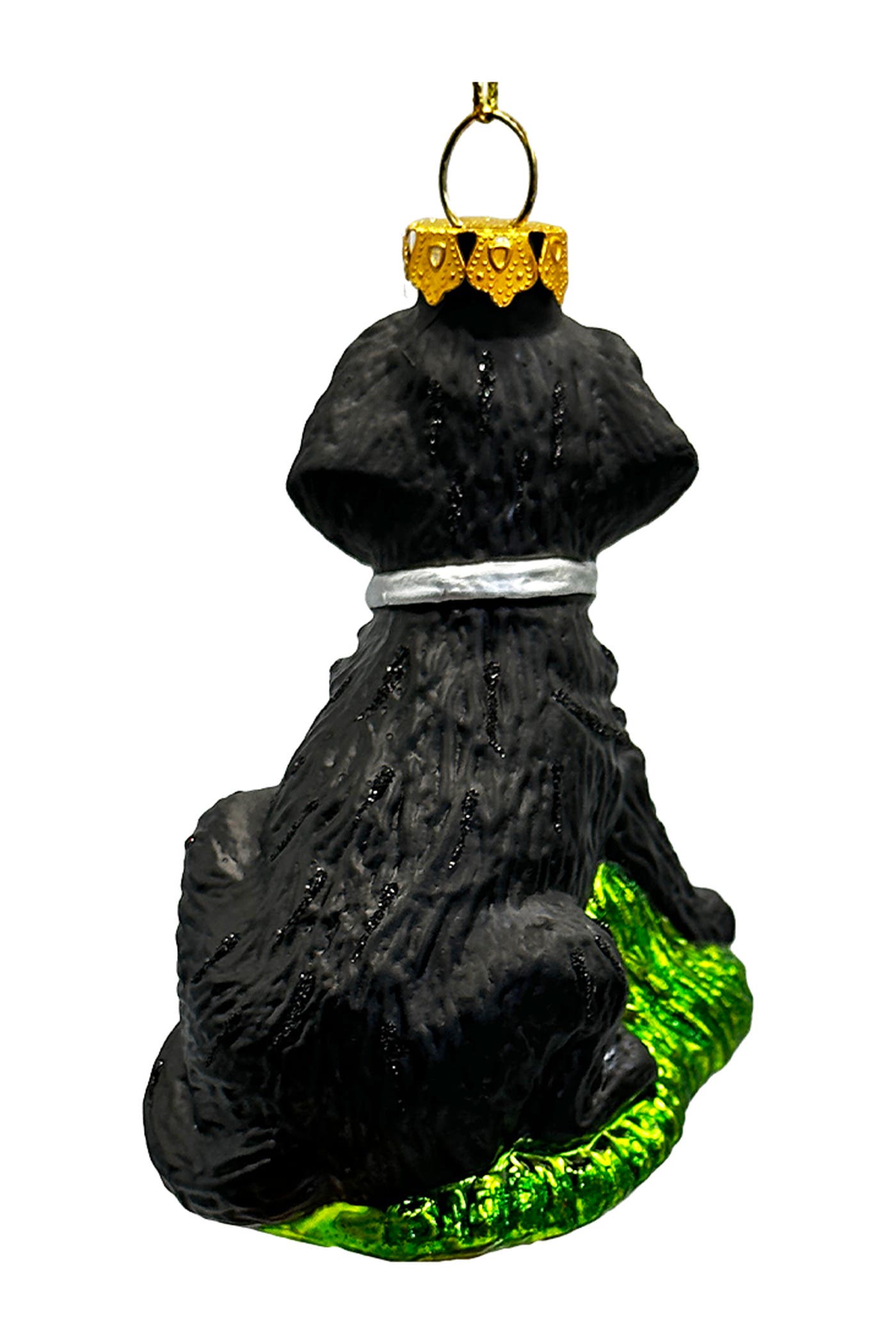 OrnamentallyYou Black Labrador Puppy Glass Ornament | Nordstrom