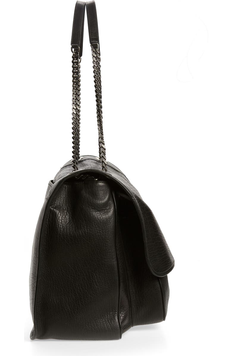 Saint Laurent X-Large Niki Leather Shoulder Bag, Alternate, color,