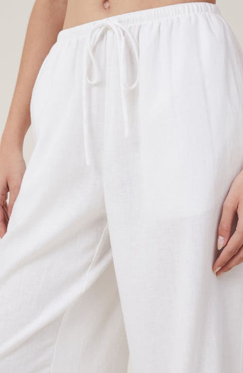 Cotton On Haven Wide Leg Pant In White