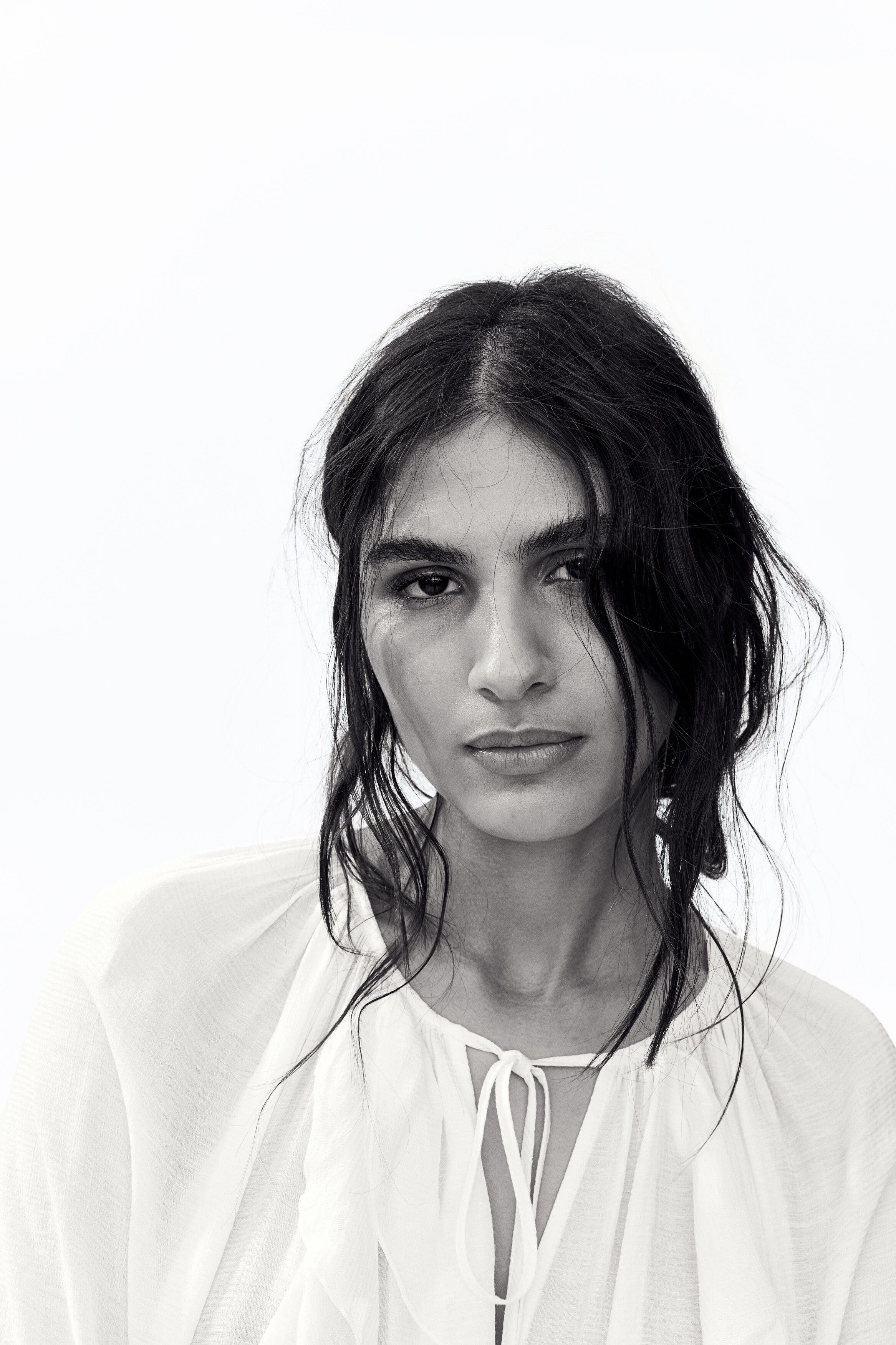 Flounce-trimmed Blouse - image 2