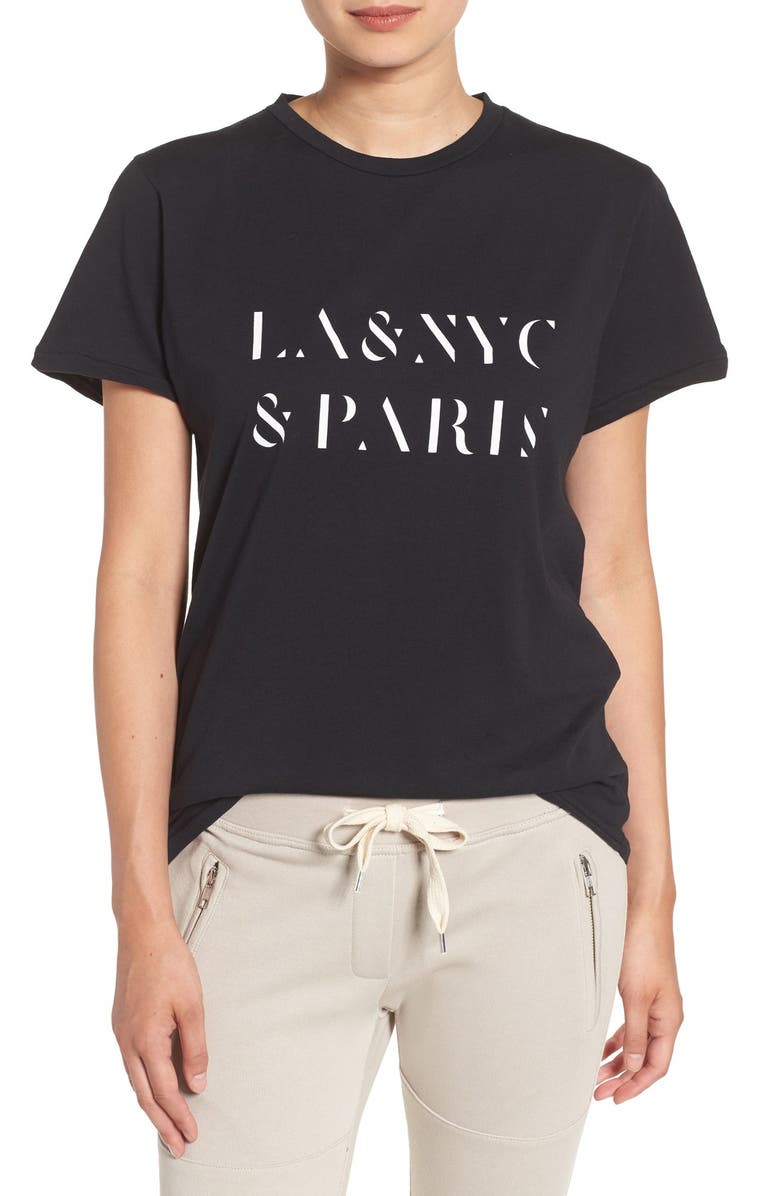 SINCERELY JULES 'Cities' Graphic Tee, Main, color, 