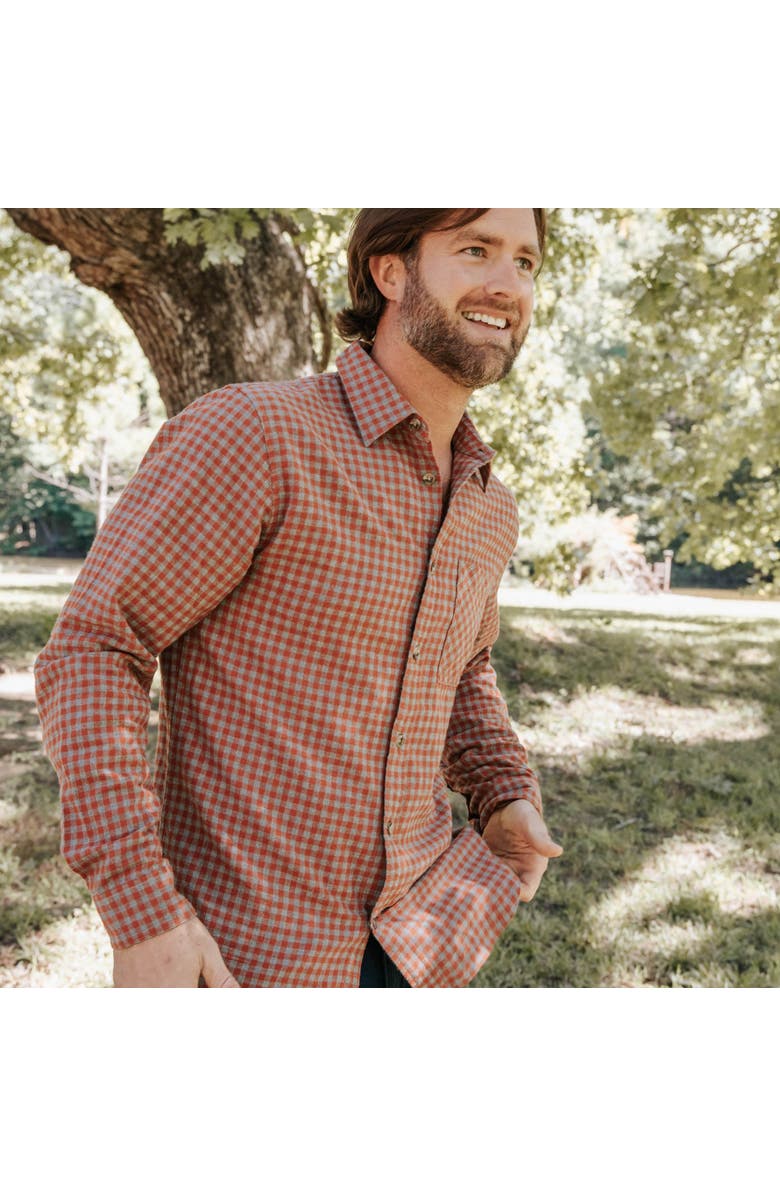 Mountain Khakis Downtown Flannel Shirt, Alternate, color, Jackson Grey