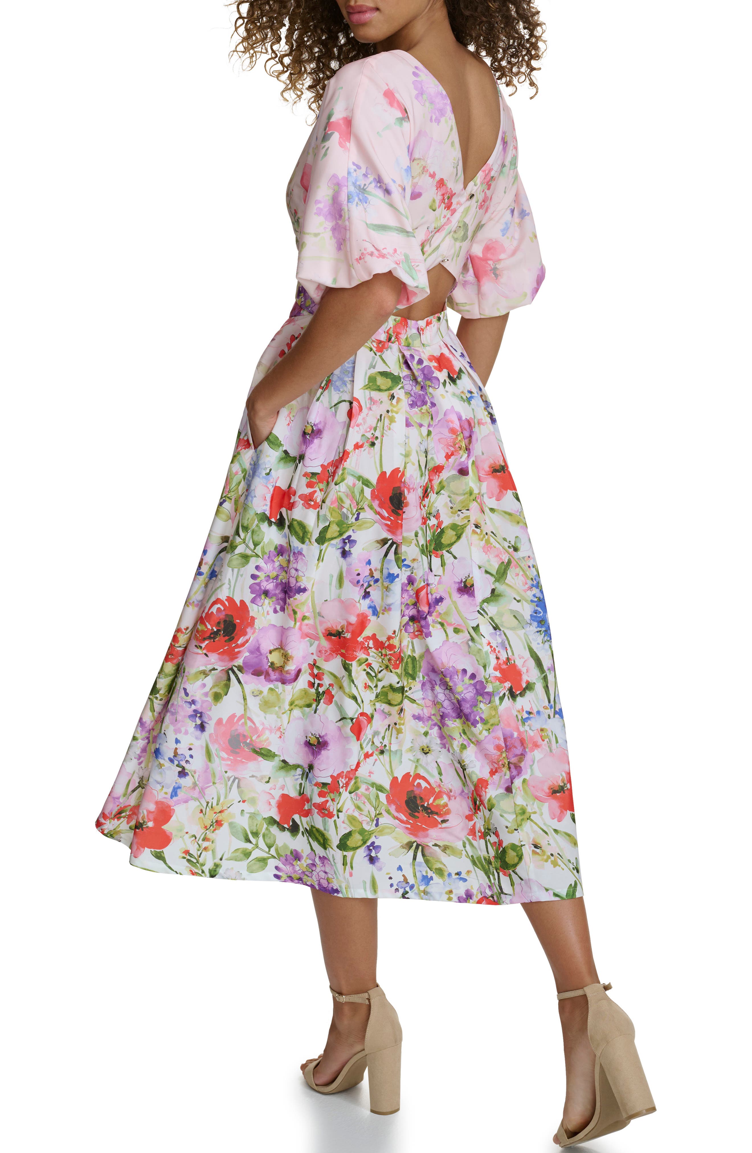 Drapey Cutout Dress - image 2