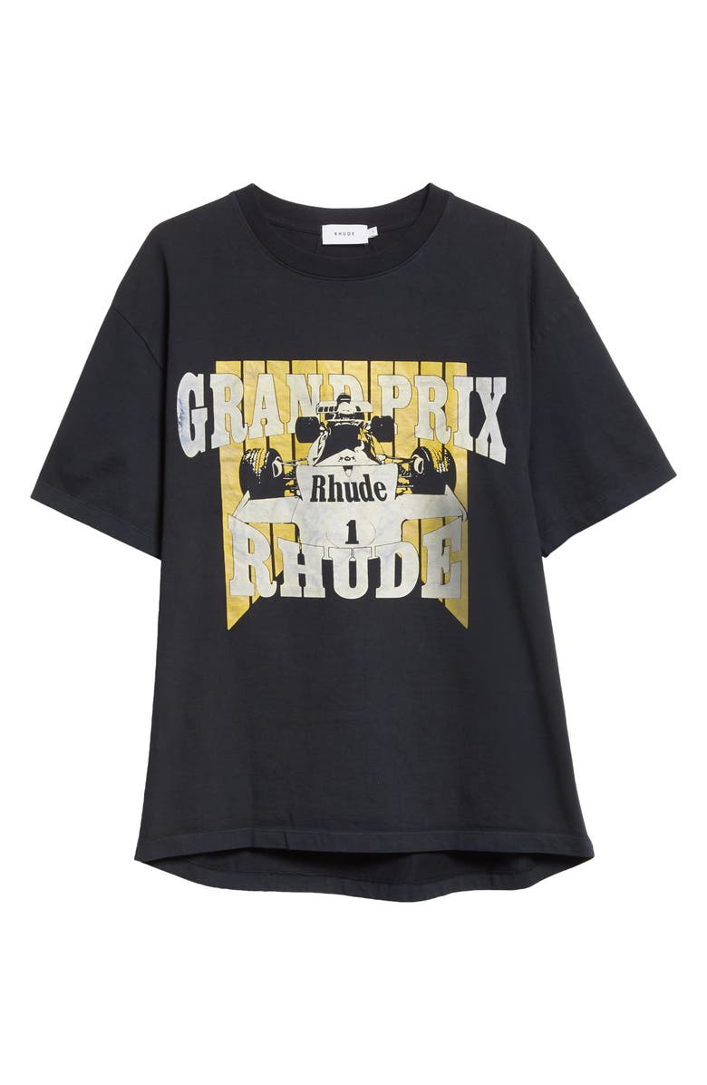 Rhude Men's First Place Graphic Tee, Alternate, color,