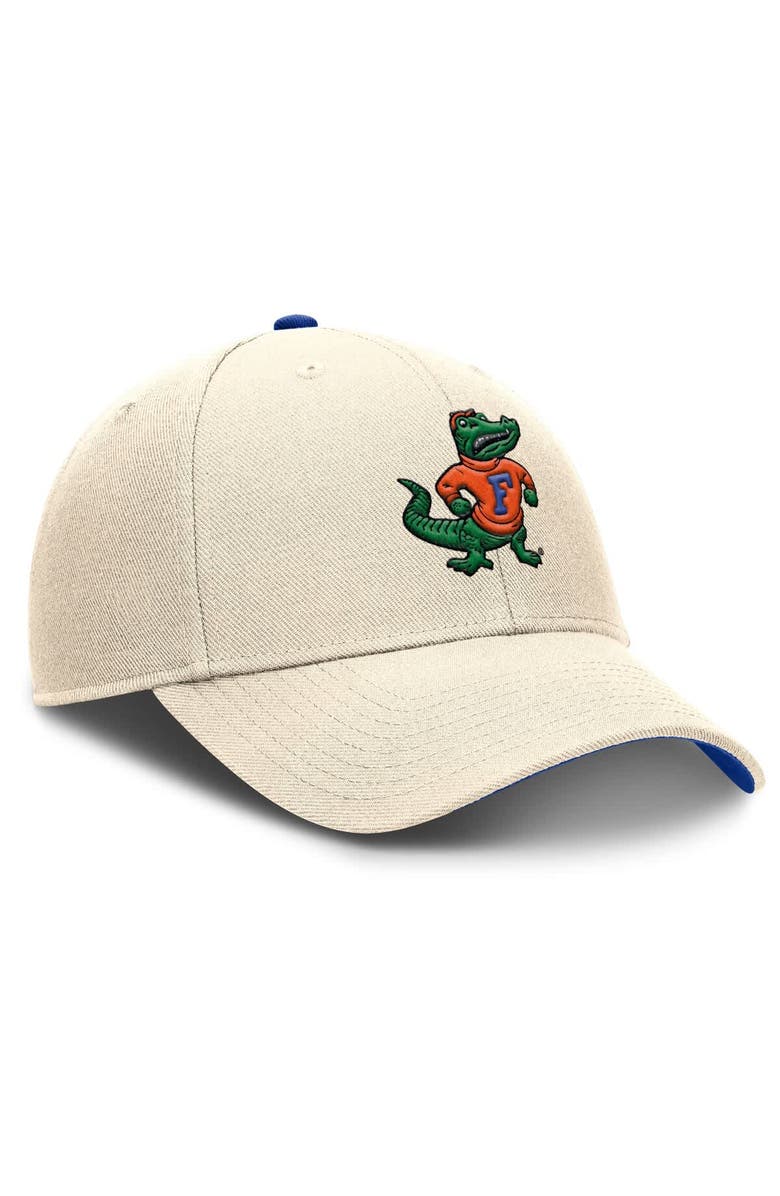 Nike Men's Nike Natural Florida Gators Rise Legacy Adjustable Hat, Alternate, color,