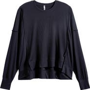 Free People All My Love Long Sleeve Rib T-Shirt