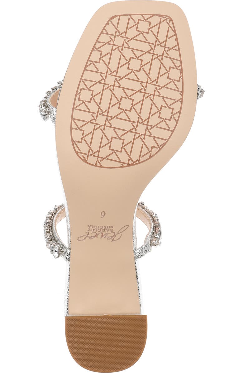 Jewel Badgley Mischka Alessia Slide Sandal, Alternate, color,