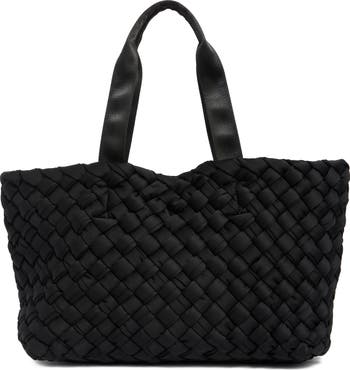 ★EMIS★ CORSAGE FLAT BAGBLACKIVORY m1037_1446251 BCBG Woven Tote Bag | Nordstromrack