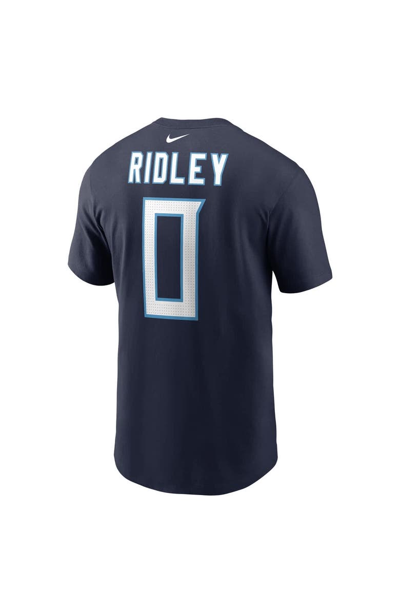 Nike Men's Nike Calvin Ridley Navy Tennessee Titans Player Name & Number T-Shirt, Alternate, color, Navy