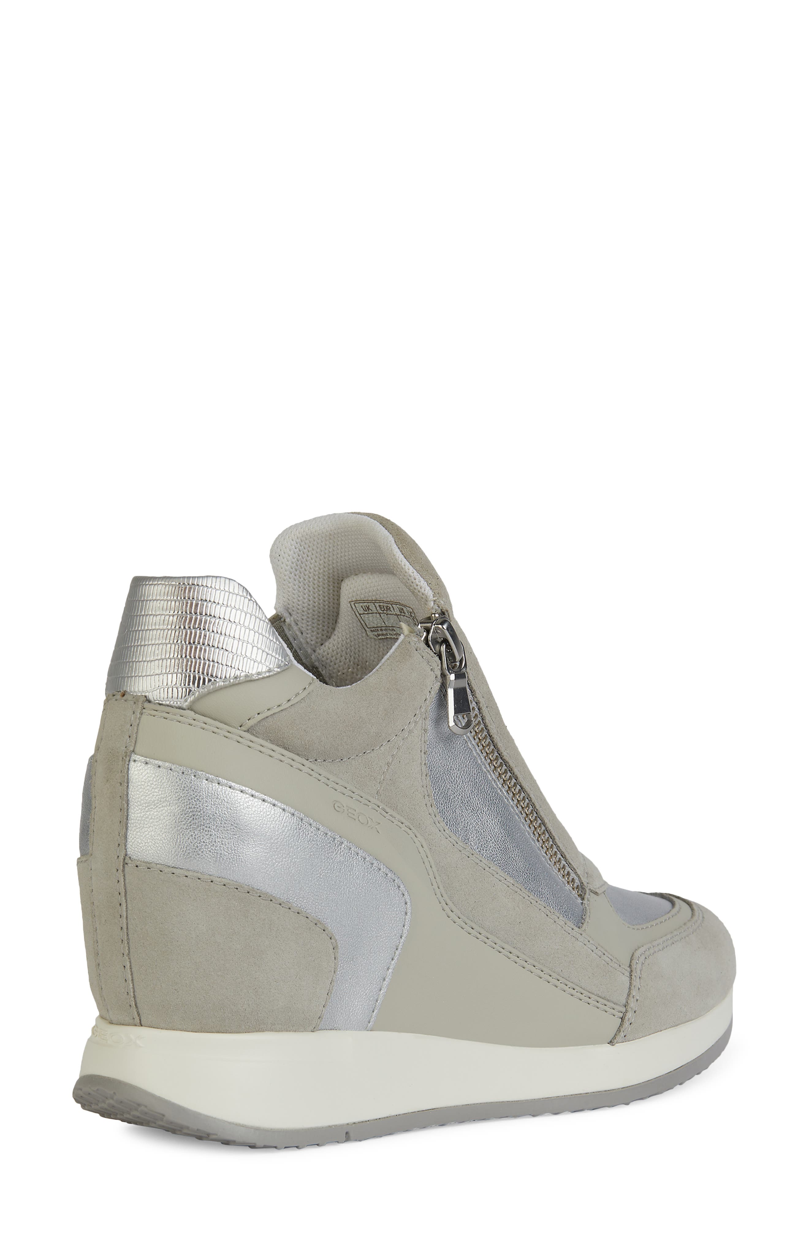 Geox Nydame Wedge Sneaker, Alternate, color, 