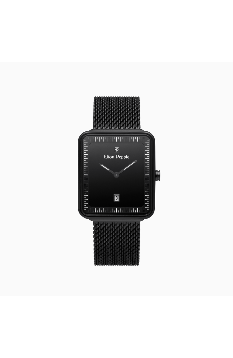 Elton Pepple Men's Modern McCormick, 38mm, Main, color, Black