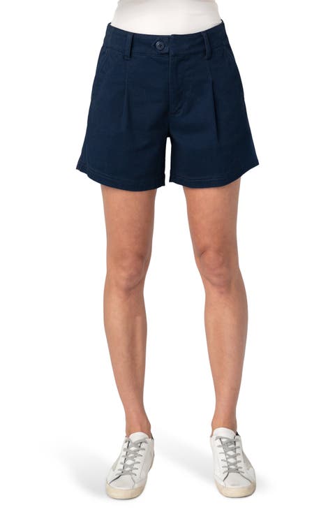 Pleated Trouser Shorts