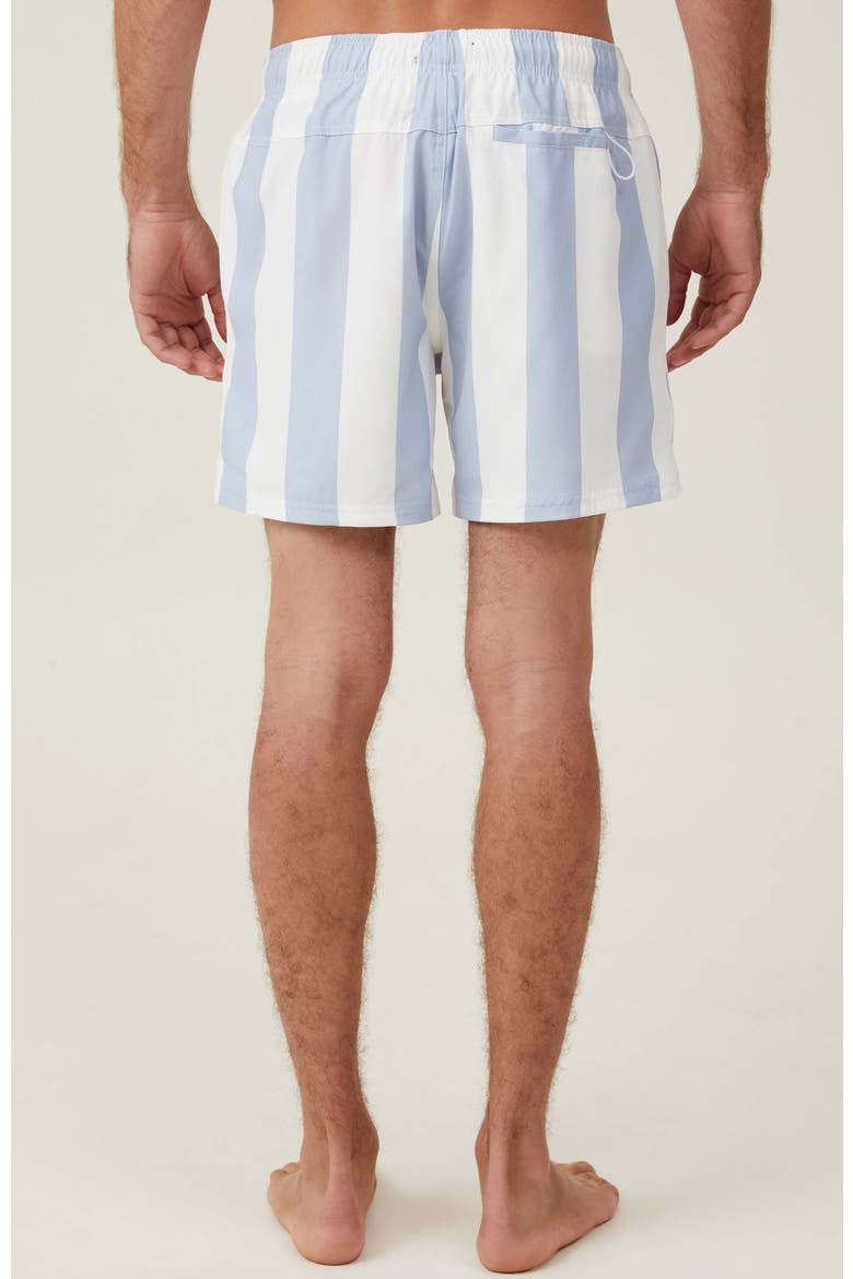 Men's Stretch Swim Short, Alternate, color, Pale Blue Stripe