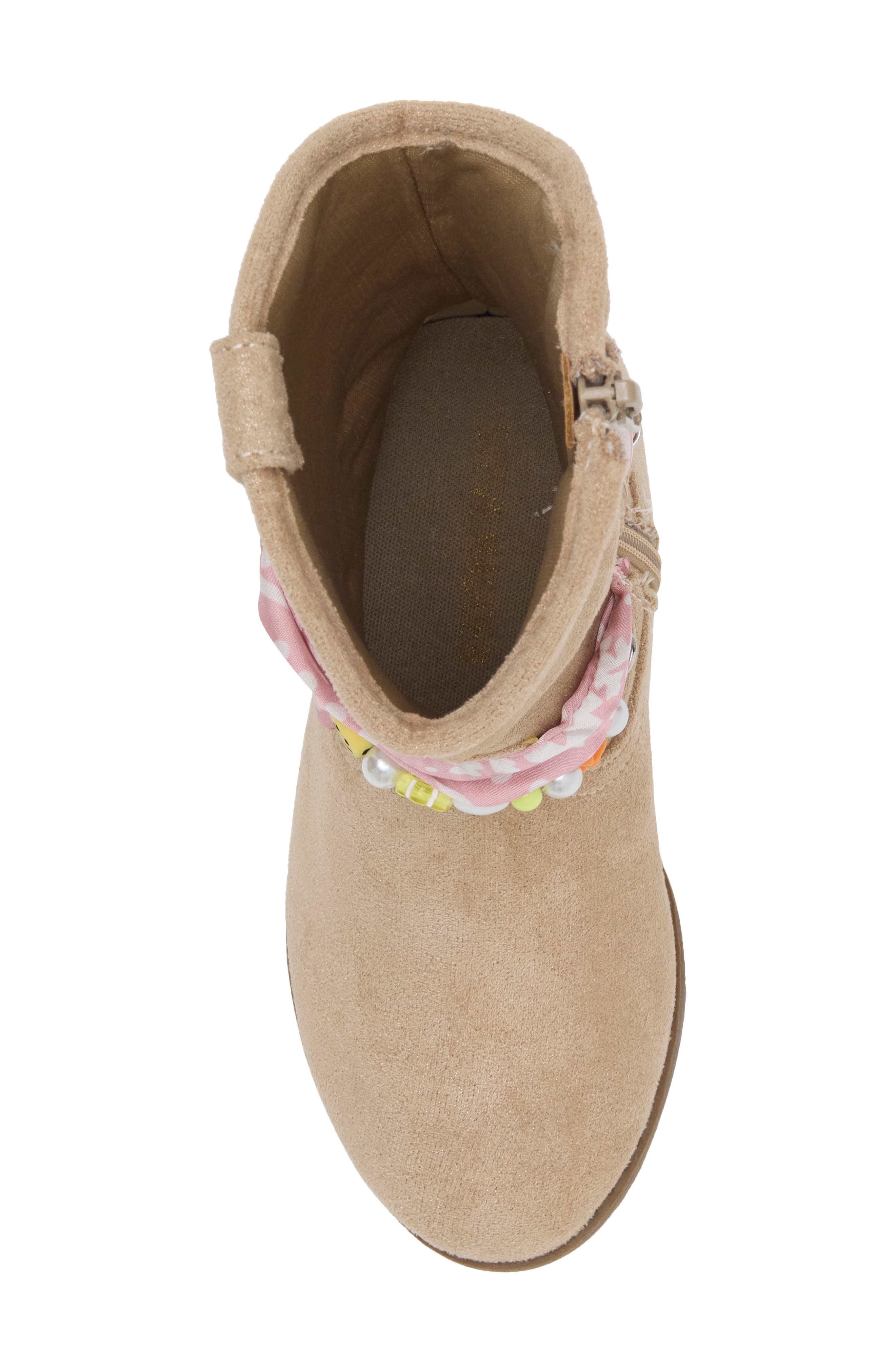Kids' Tember Western Boot, Alternate, color, SAND