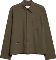 SONG FOR THE MUTE Cropped School Shirt