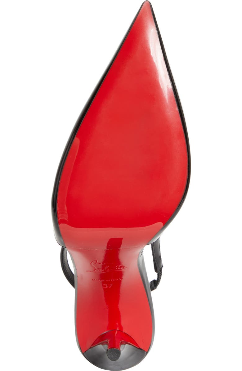 Christian Louboutin Miss Z Pointed Toe Slingback Pump, Alternate, color,