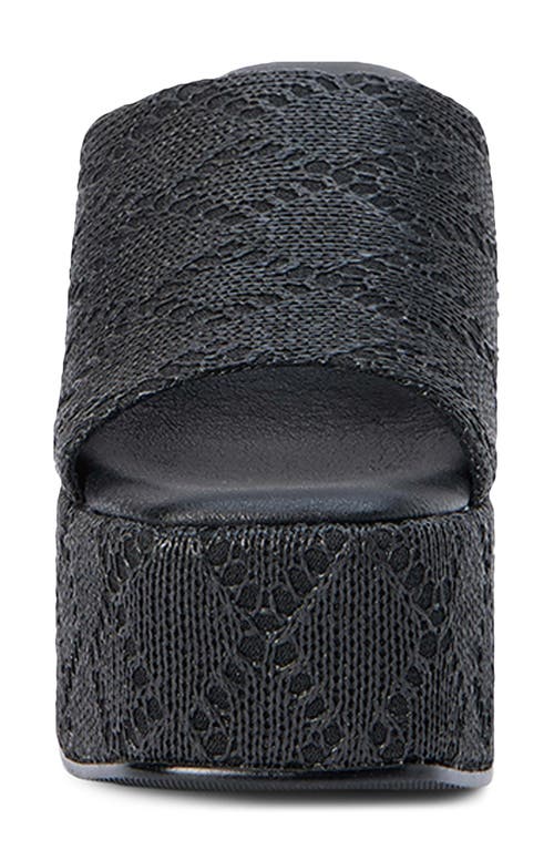 Beach By Matisse Como Platform Sandal In Ebony