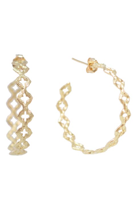 Crivelle Hoop Earrings