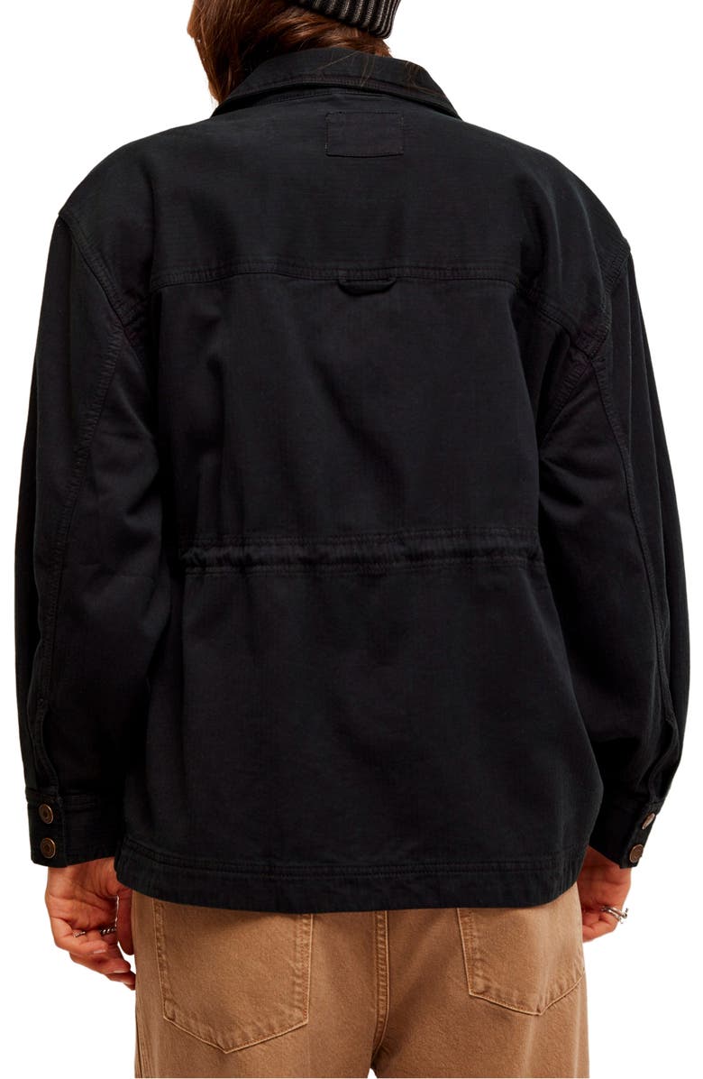 Free People Arya Cotton Twill Utility Jacket, Alternate, color,
