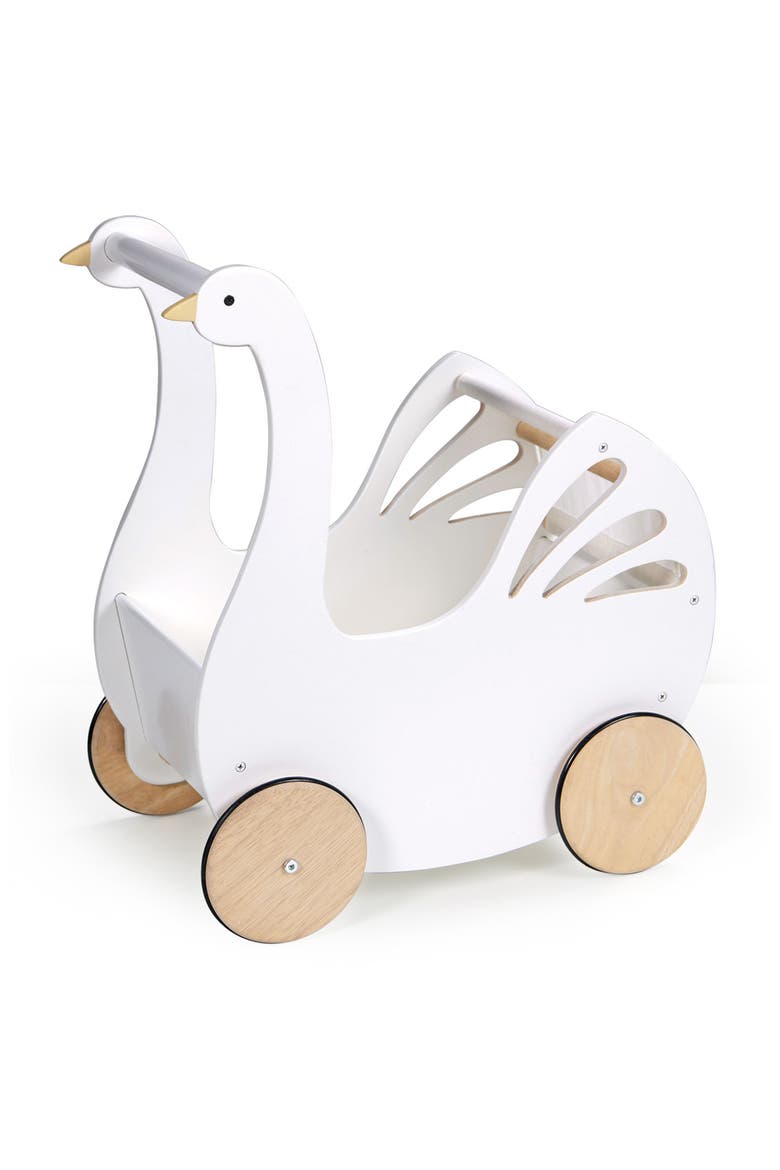 Sweet Dreams Wooden Play Stroller, Main, color, MULTI