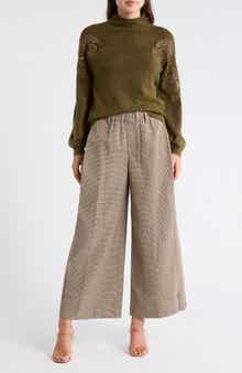 Democracy Sky Rise Wide Leg Pull-On Pants