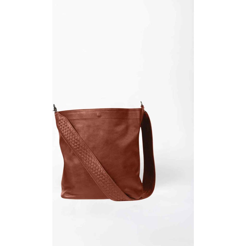 Deux Mains Sarah Shoulder Bag In Brown