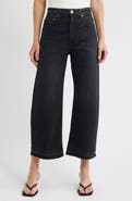 PAIGE Arellia High Waist Release Hem Ankle Barrel Leg Jeans