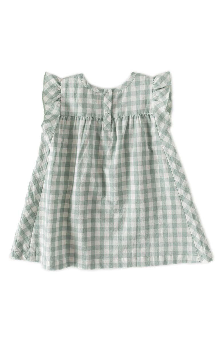 Pehr Checkmate Ruffle Organic Cotton Dress, Alternate, color, 