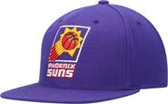 Mitchell & Ness Men's Mitchell & Ness Purple Phoenix Suns Hardwood Classics Team Ground 2.0 Snapback Hat