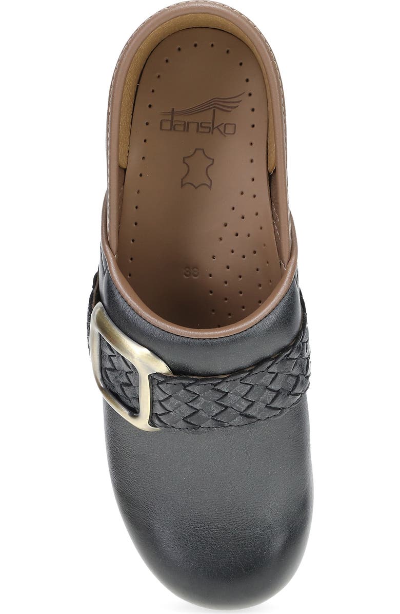 Dansko Pro Braided Clog, Alternate, color, Black