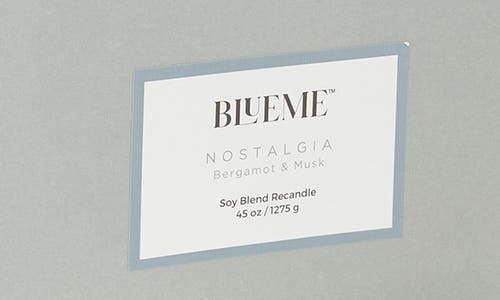 Blueme Nostalgia Giant Recandle Wax Refill In Transparent
