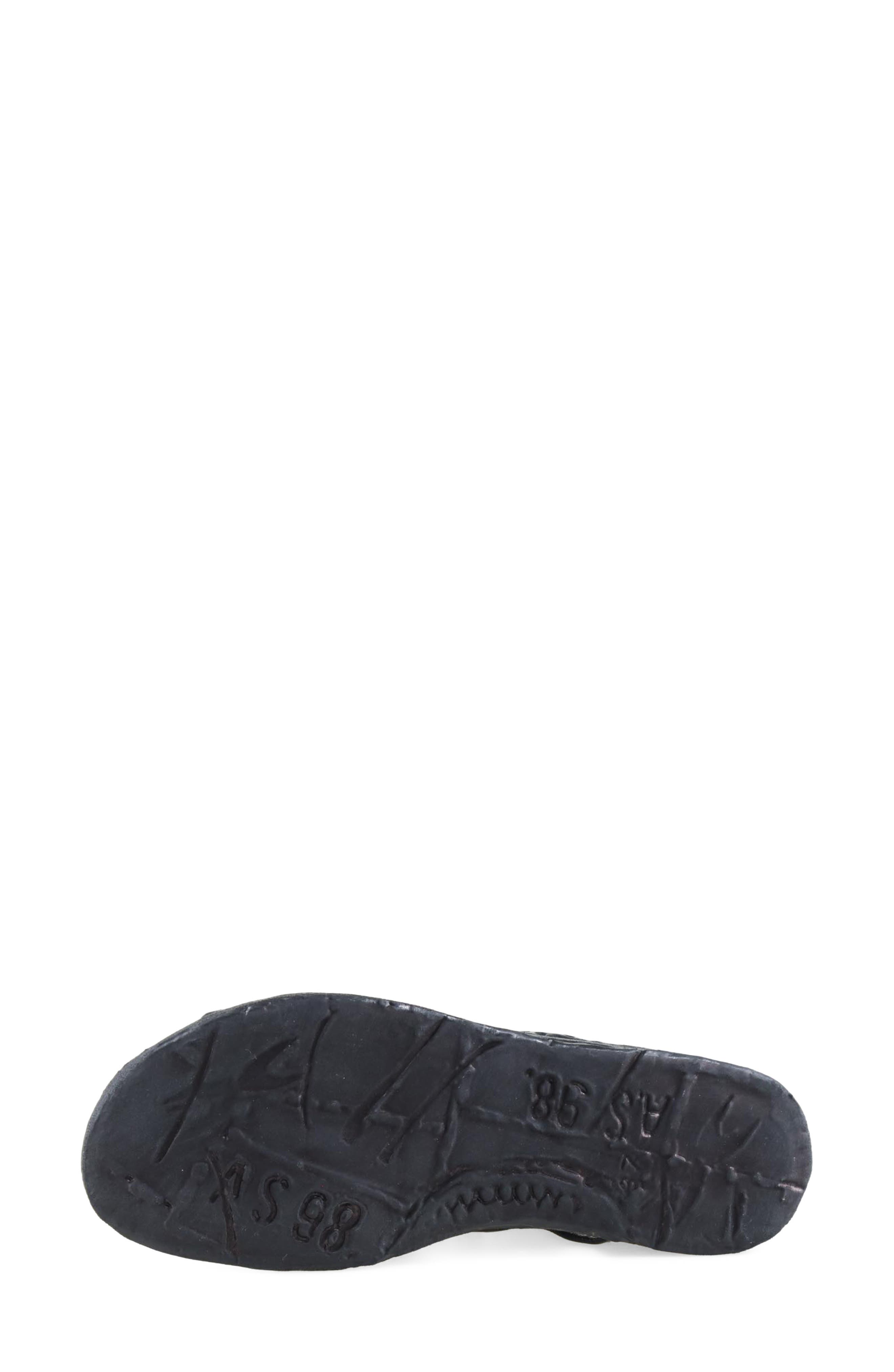 A.S.98 Reiley Perforated Sandal, Alternate, color, Black