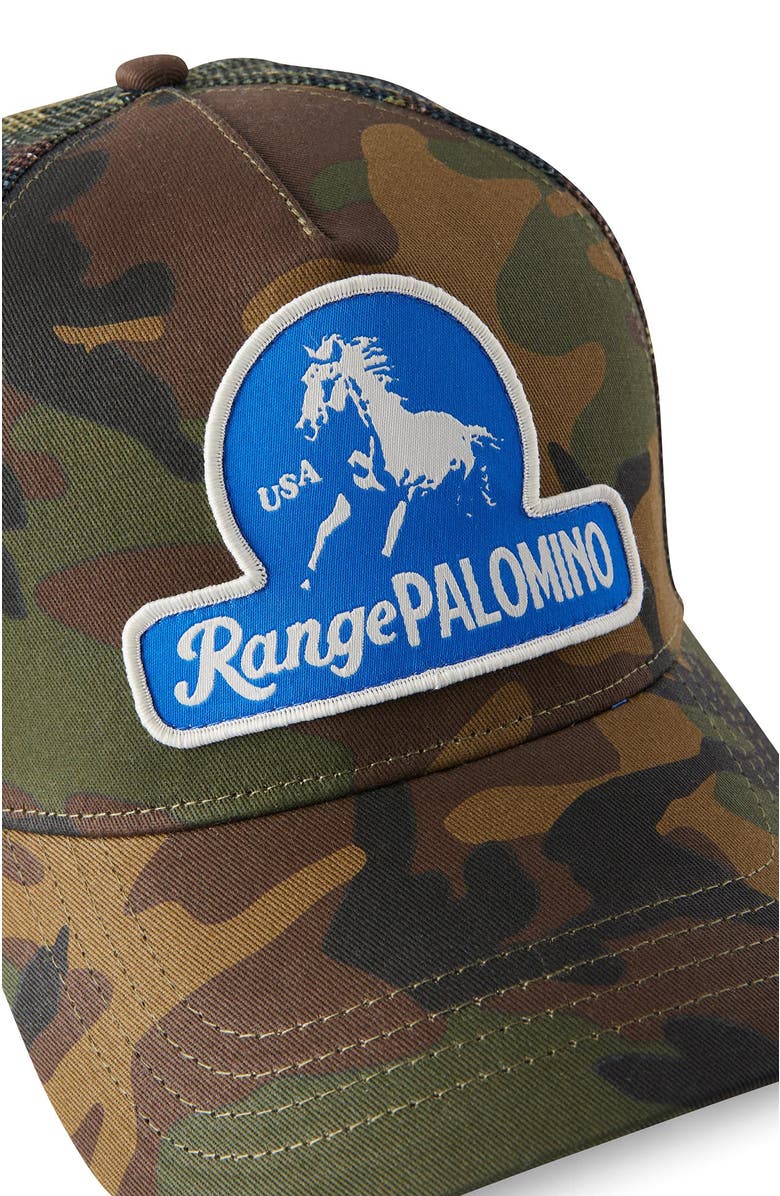 Cotton On Men's Trucker Hat, Alternate, color, Camo Range Palomino