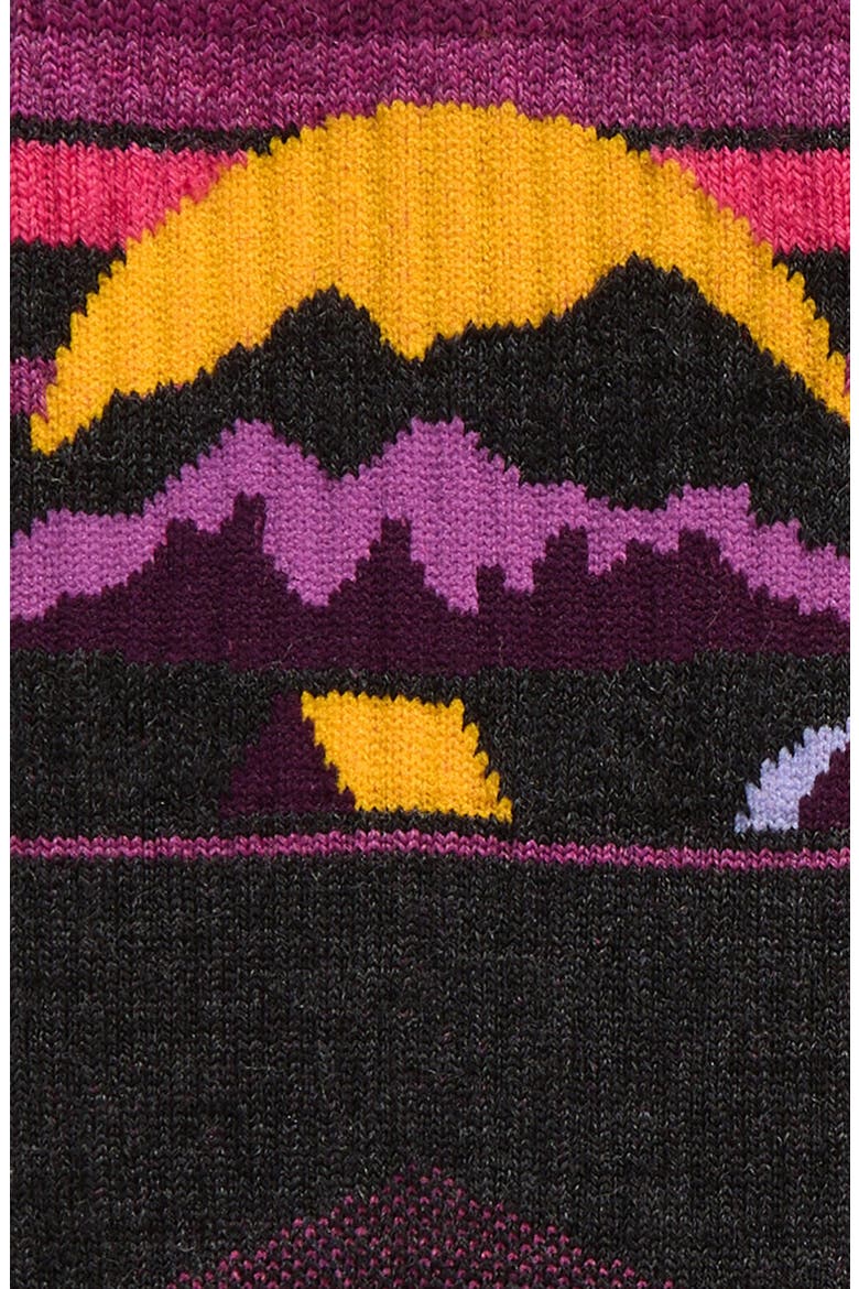 Hike Light Cushion Crew Socks, Alternate, color, CHARCOAL