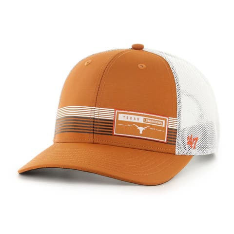 Men's '47  Texas Orange Texas Longhorns Rangefinder brrr Trucker Adjustable Hat
