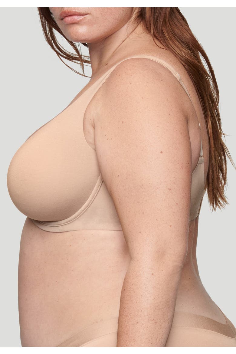 The Scoop Bra, Alternate, color, SAND