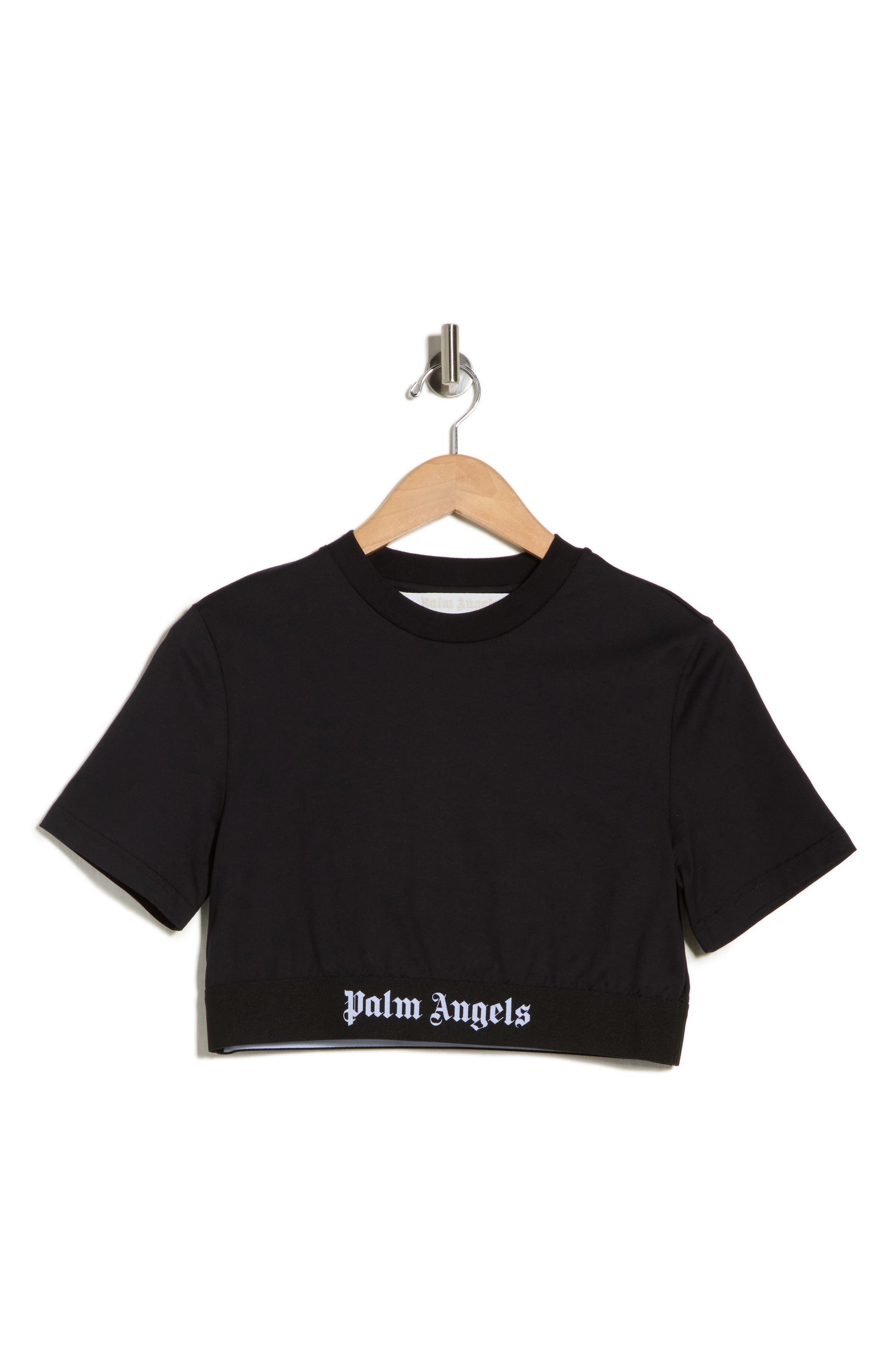 Palm Angels Crop Graphic T-Shirt