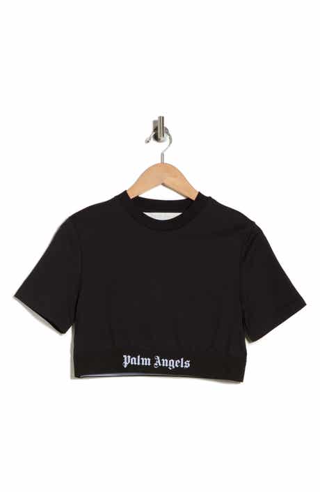 Palm Angels Crop Graphic T-Shirt
