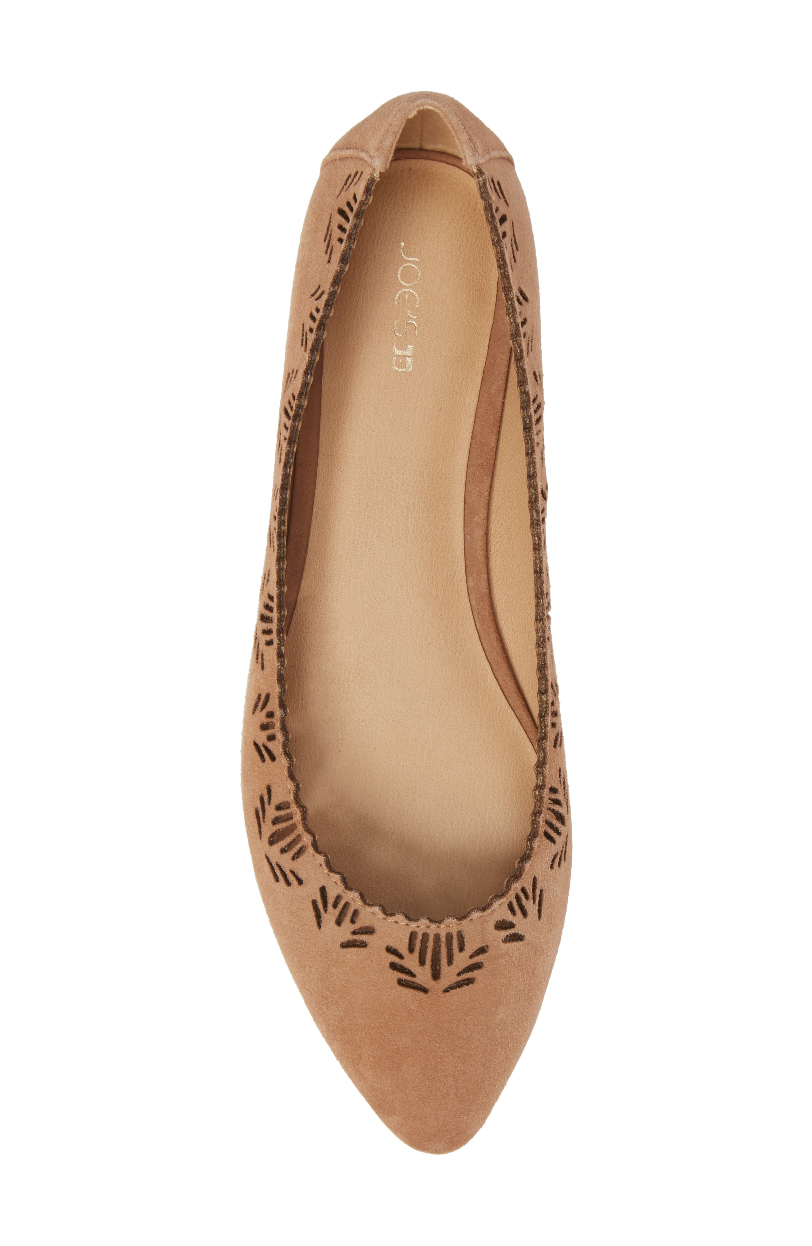 Virginia Flat, Alternate, color, MINK SUEDE