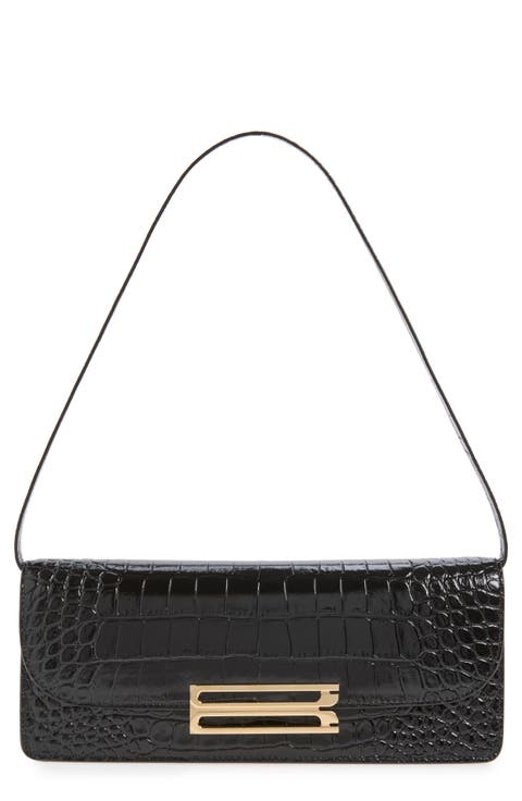 Dorian Leather East/West Clutch