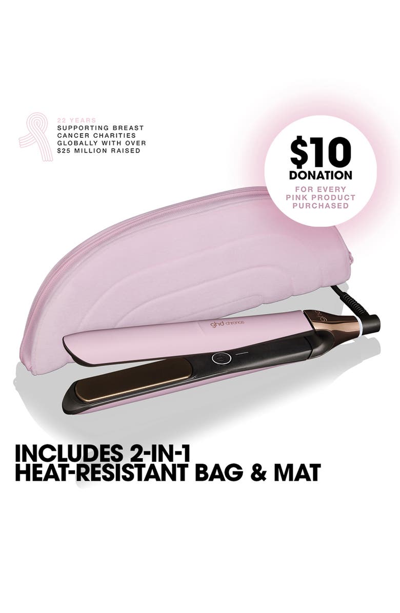 ghd Chronos Styler 1-Inch Flat Iron in Pink Sorbet, Alternate, color, Pink