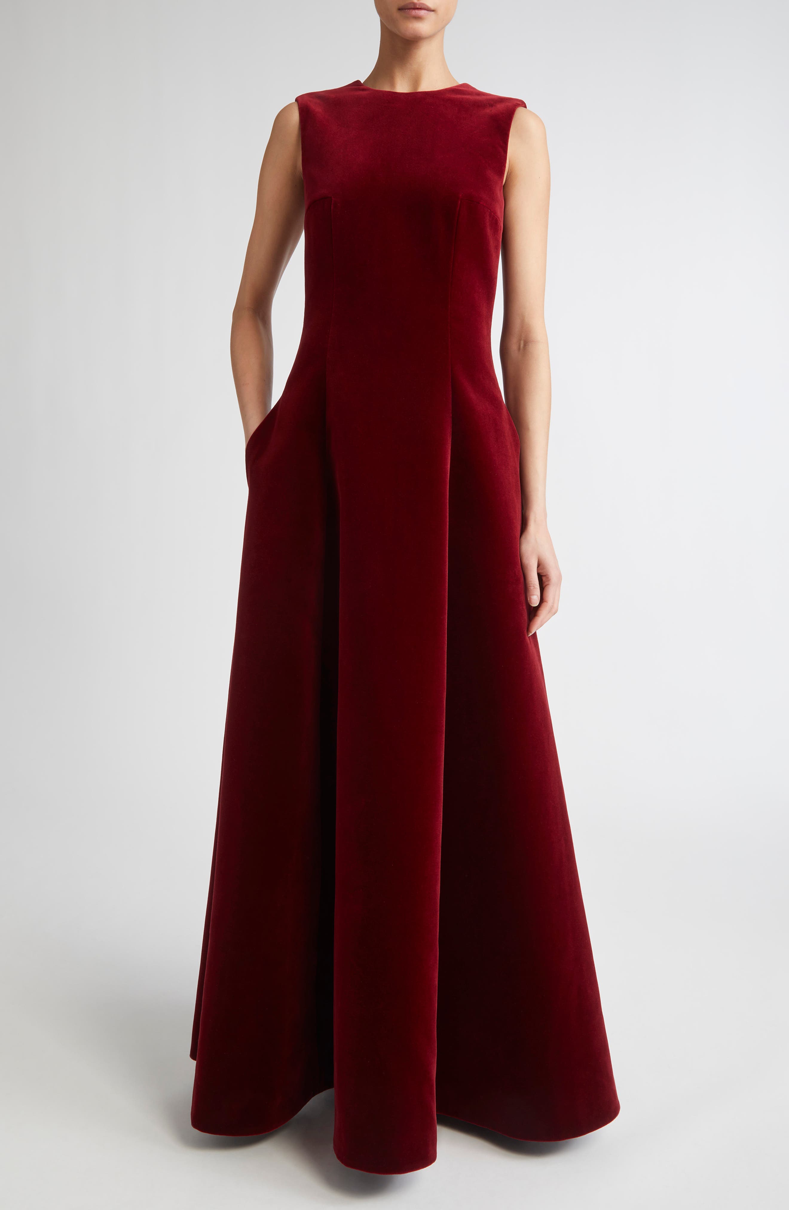 selected BURGUNDY