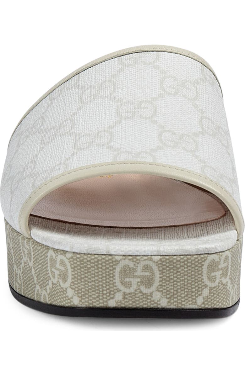 Gucci GG Supreme Canvas Slide Sandal, Alternate, color,