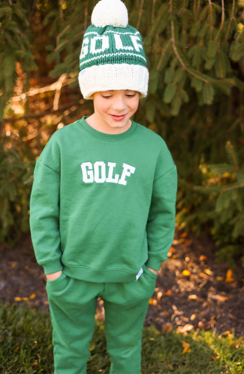 Bits & Bows Golf Sweatsuit, Alternate, color, Green