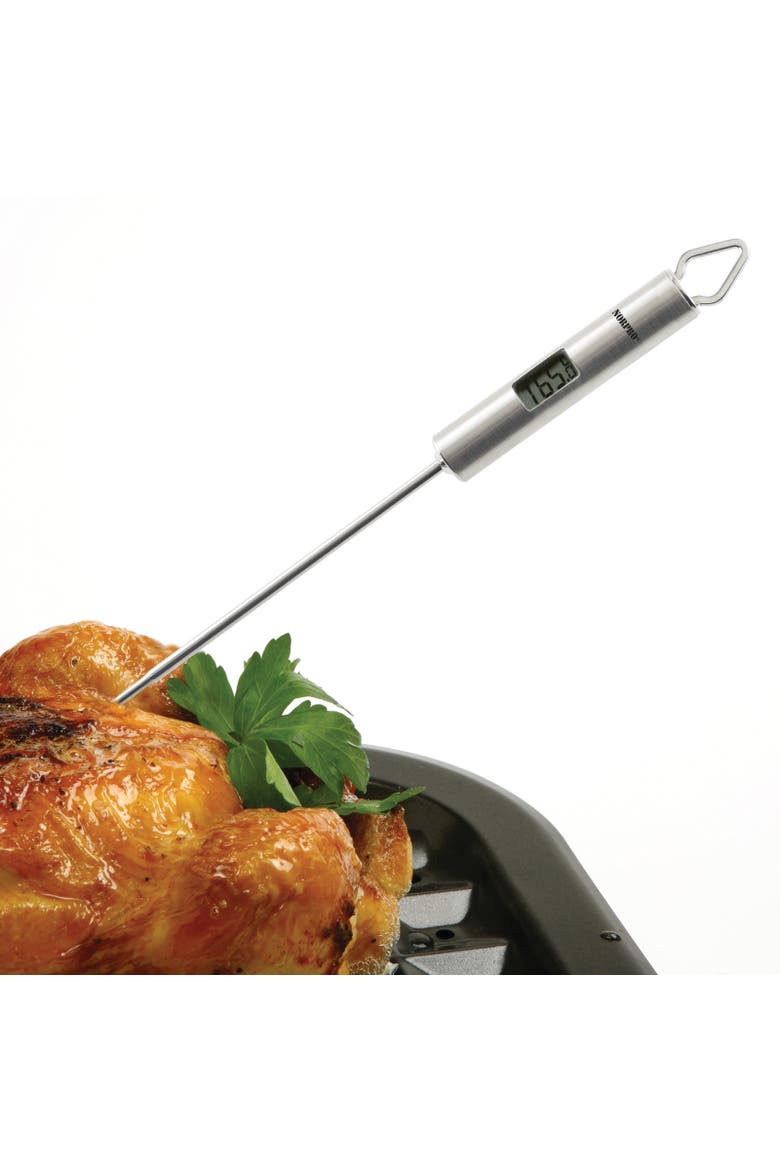 Digital Instant Read Thermometer, Alternate, color, Silver