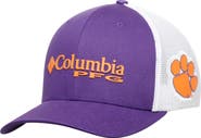Columbia Men's Columbia Purple Clemson Tigers Collegiate PFG Flex Hat