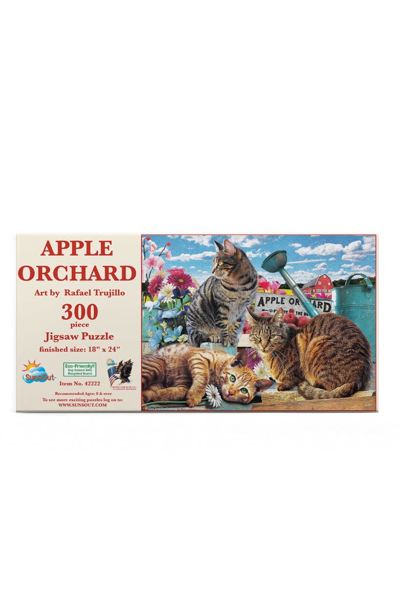 Apple Orchard 300 piece Jigsaw Puzzle for Adults, Alternate, color, Multicolor