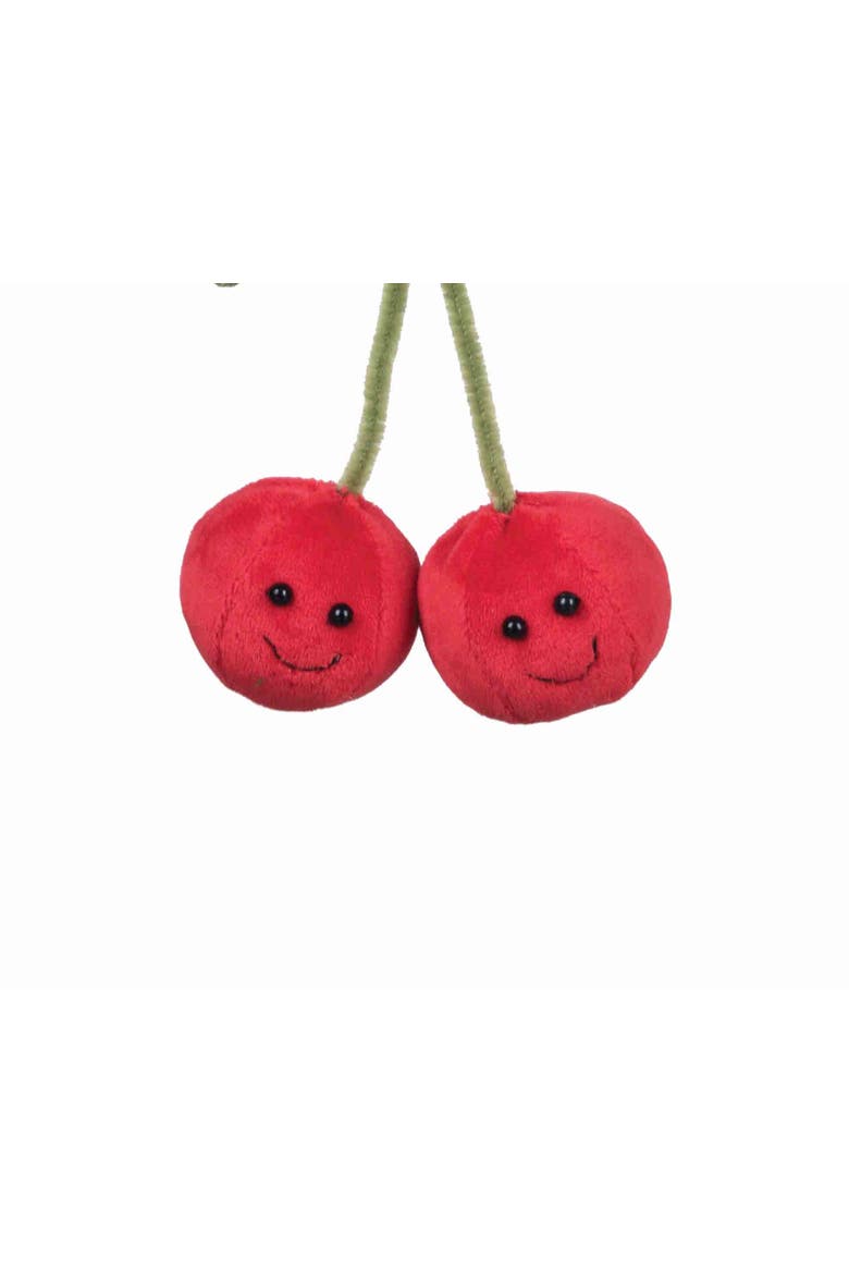 Cherry Men Ornament, Alternate, color, Red